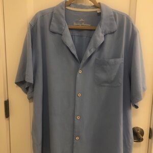 Tommy Bahama Men's Light Blue Shirt